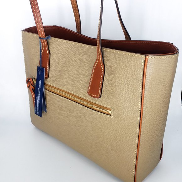 New Dooney & Bourke ASTON TOTE Light Taupe - Picture 4 of 8